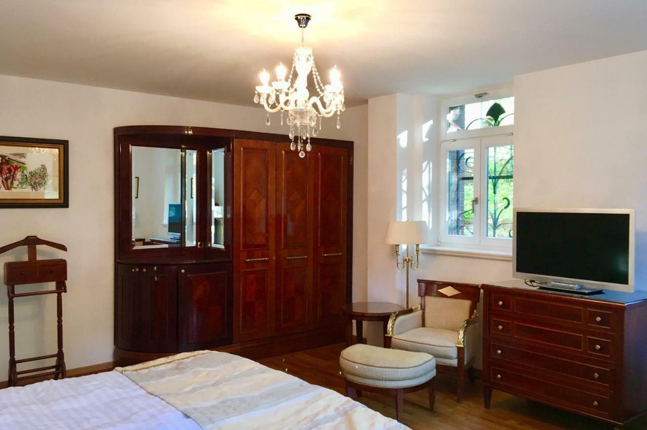 Appartment Villa Am Bretschneiderpark لبسيا المظهر الخارجي الصورة